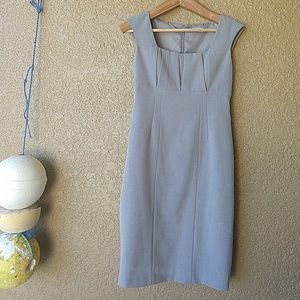 Empire waist grey work dress. Sold